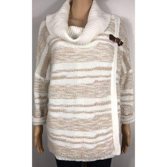 Calvin Klein Chunky Cowl Neck Warm Sweater - Picture 4 of 8